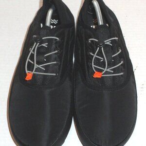 Wren Fireside Men's Sleeping Bag Shoes Slippers Medium Size: 10/11 Black